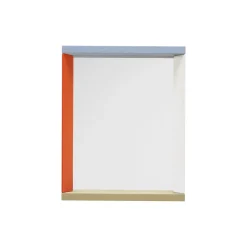 Clearance Vitra Colour Frame Mirror Small, blue/orange