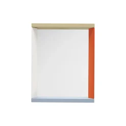 Clearance Vitra Colour Frame Mirror Small, blue/orange