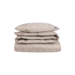Best Lexington Cotton Sateen Bed Set, stone/white/beige