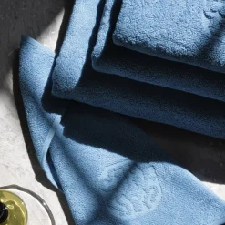 Georg Jensen Damask Håndklæder<DAMASK TERRY håndklæde, bright blue
