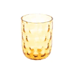 Kodanska Glas<Danish Summer Big Drops Tumbler, amber