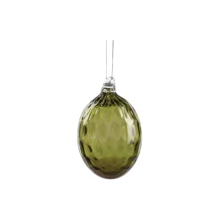 Kodanska Pynt<Danish Summer Easter Egg, olive green