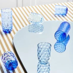Best Kodanska Danish Summer Small Drops Tumbler, blue