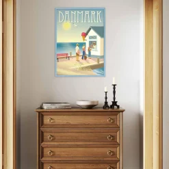 ViSSEVASSE Plakater & Rammer<Danmark Ishuset plakat
