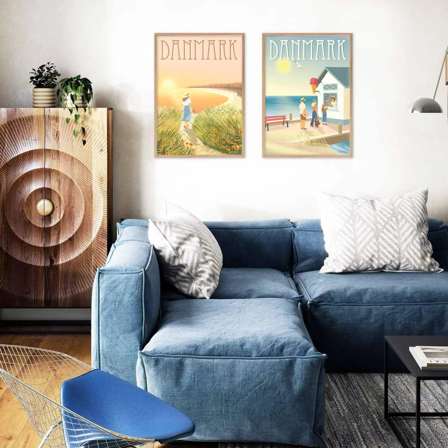 ViSSEVASSE Plakater & Rammer<Danmark Ishuset plakat