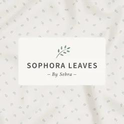 Sebra Soveudstyr|Sengetøj<2-delt juniorsengetøj, sophora leaves