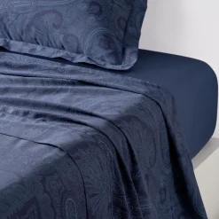 Outlet Ralph Lauren Home Doncaster fladt lagen, navy