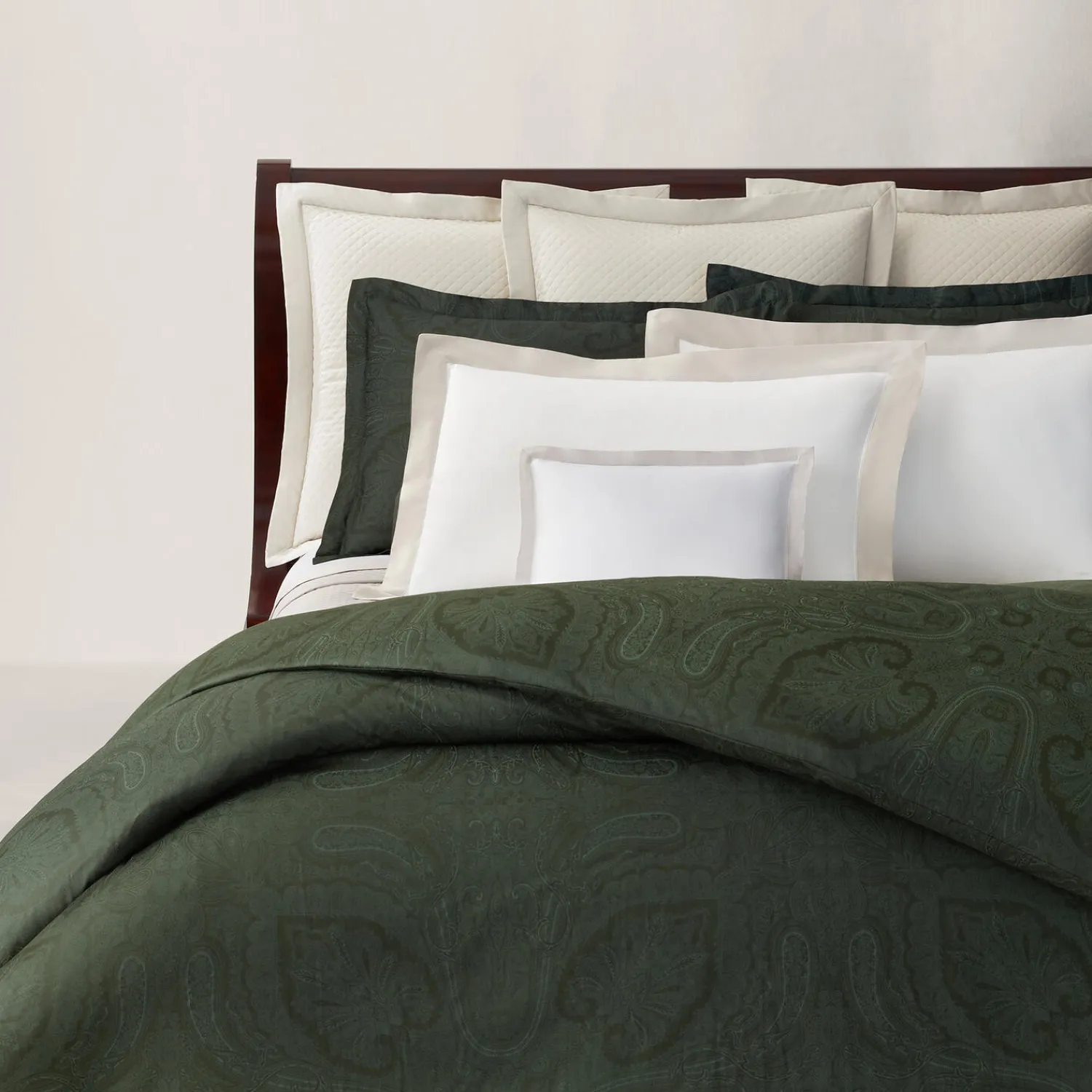 Discount Ralph Lauren Home Doncaster sengetøj, dark green