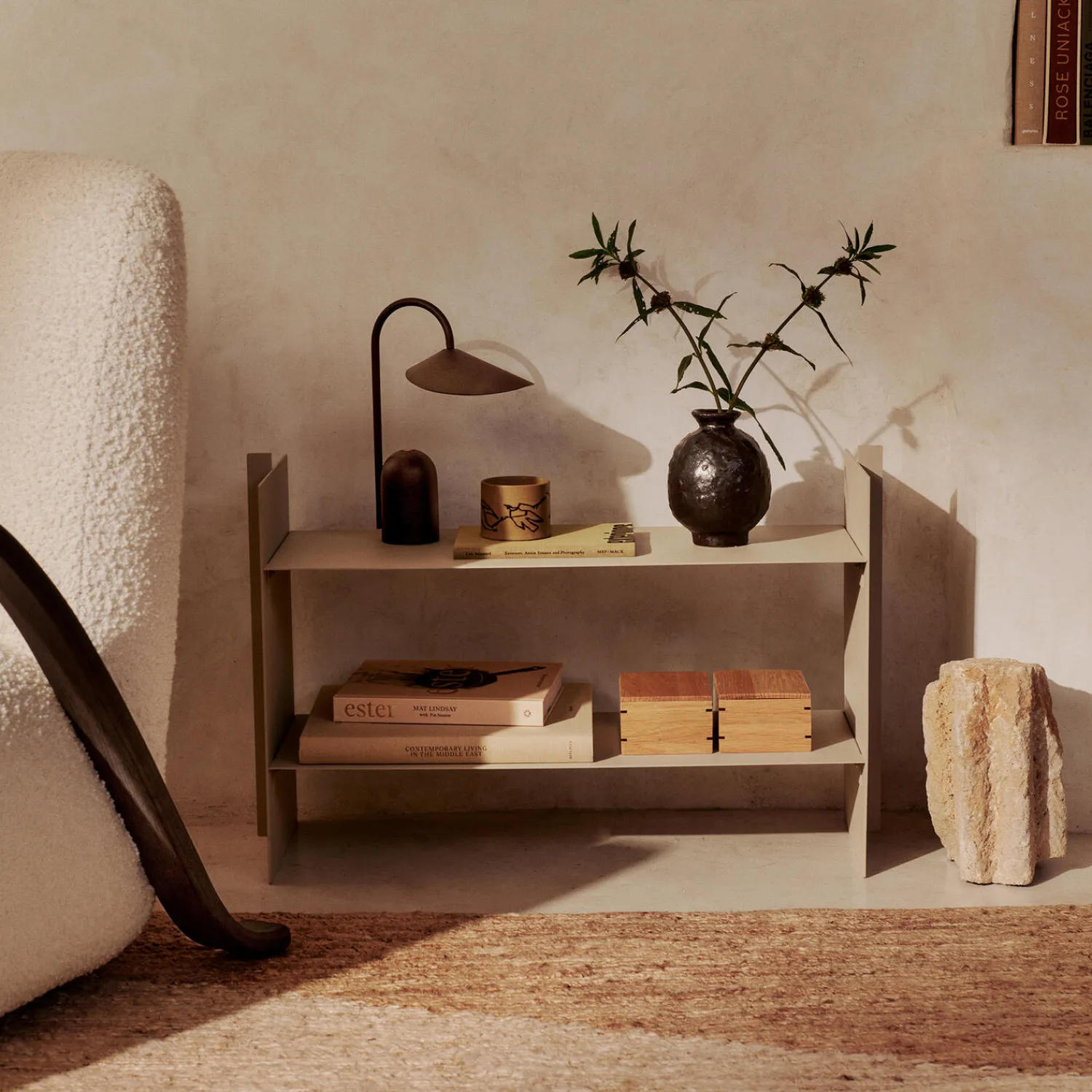 Clearance Ferm Living Doro Vase, coffee