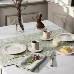 Georg Jensen Damask Bordtekstiler<EASTER bordløber, light green light green, light green