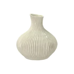 Villa Collection Eik vase M, creme