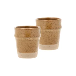 Villa Collection Kopper & Krus<Evig espressokop 2 stk., amber