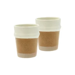Villa Collection Kopper & Krus<Evig krus 2 stk., amber/creme