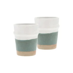 Villa Collection Kopper & Krus<Evig krus 2 stk., grøn/hvid gr&oslash;n/hvid, gr&oslash;n/hvid