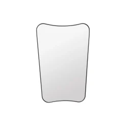 GUBI Vægspejle<F.A. 33 Wall Mirror, black brass
