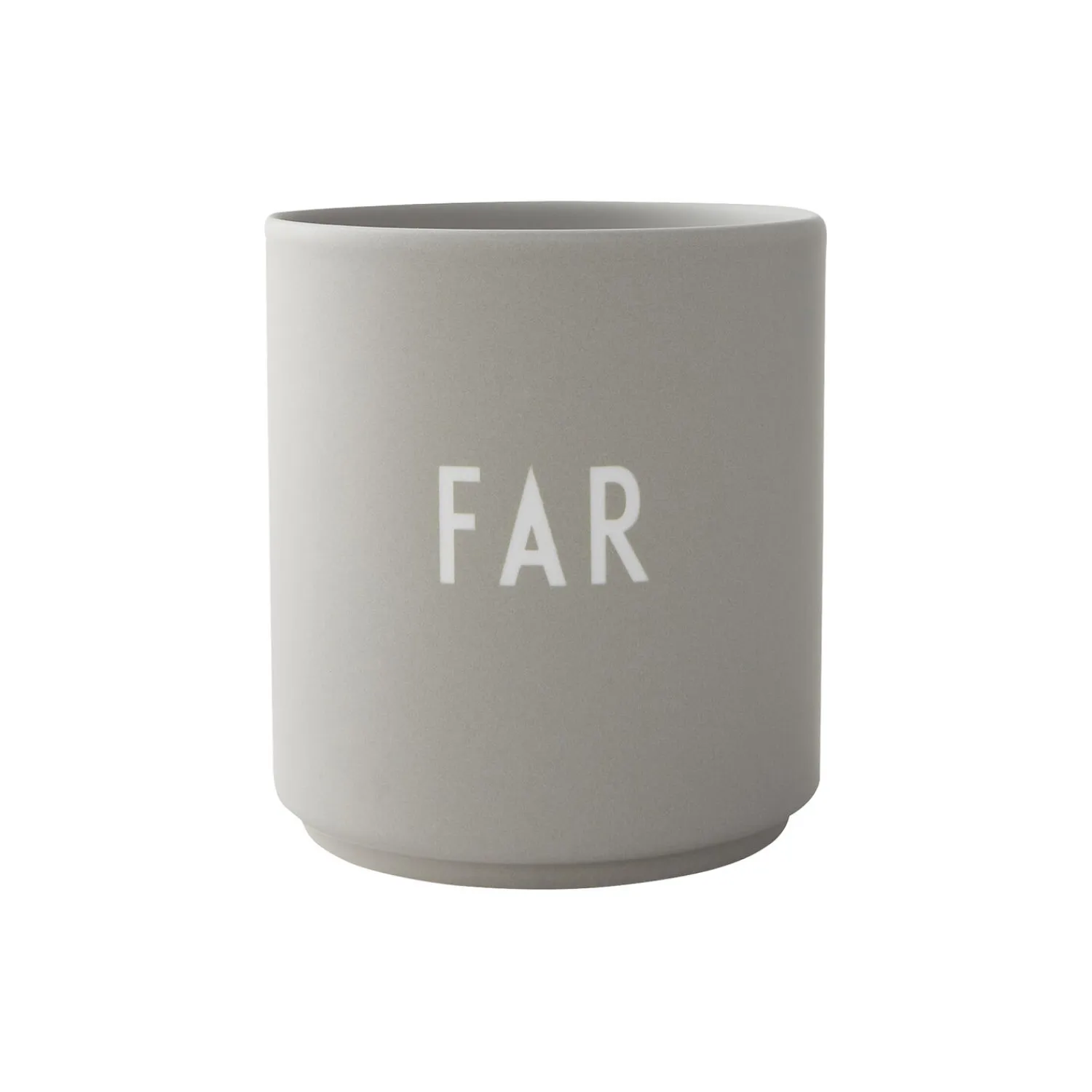 Best Design Letters FAR favoritkop cool gray