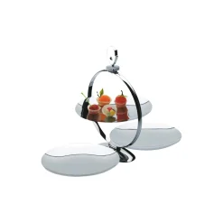 Alessi Skåle & Fade<Fatman kagestander