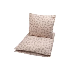 Sale Müsli by Green Cotton FLORA baby sengetøj, nightingale/balsam cream/walnut