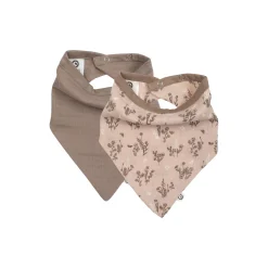 Outlet Müsli by Green Cotton FLORA hagesmæk/savlesmæk 2-pak, nightingale/balsam cream/walnut
