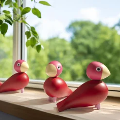 Sale Kay Bojesen Denmark Flora Year Bird 2024, pink