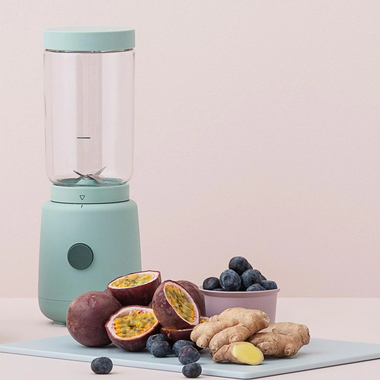 RIG-TIG Køkkenmaskiner<FOODIE smoothieblender, light green