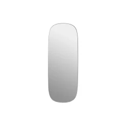 Muuto Vægspejle<Framed Mirror, grey/clear