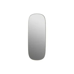 Best Muuto Framed Mirror, taupe/clear