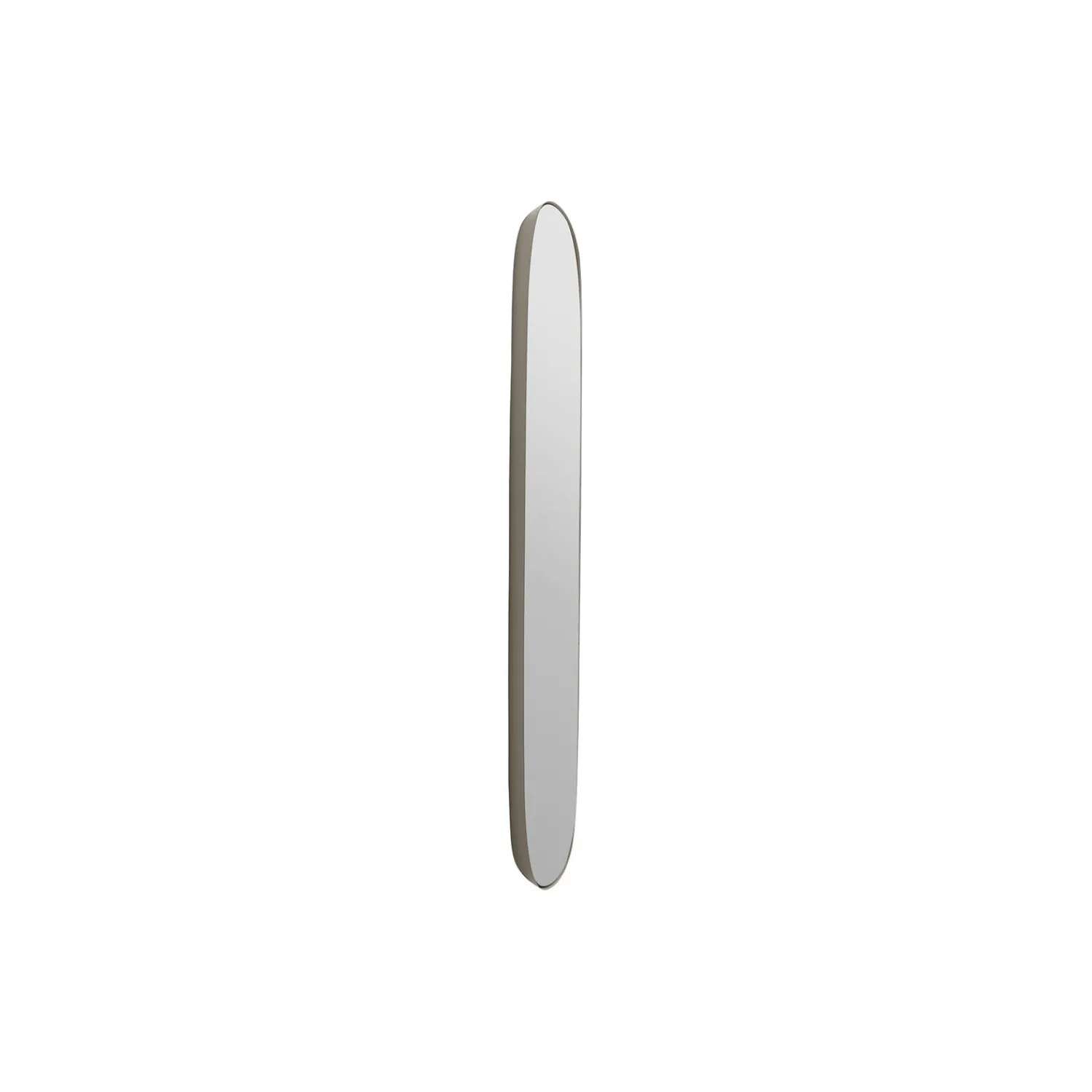 Best Muuto Framed Mirror, taupe/clear