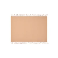 Best Silkeborg Uldspinderi Franja plaid, 01233 pink-yellow