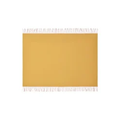 Best Silkeborg Uldspinderi Franja plaid, 01233 pink-yellow