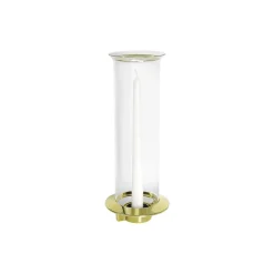Hot Klong Fyr Candle Holder brass