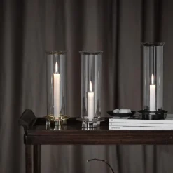 Clearance Klong Fyr Candle Holder nickel