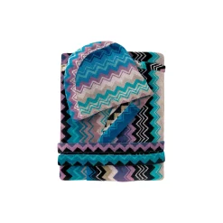 Sale Missoni Home Giacomo badekåbe, 170 turquoise multi colour