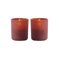 Uyuni Lighting Lys & Duftlys<Glass Candle 2-pack, wine red