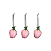 Discount Iittala Glass jordbær 3-pak, pink