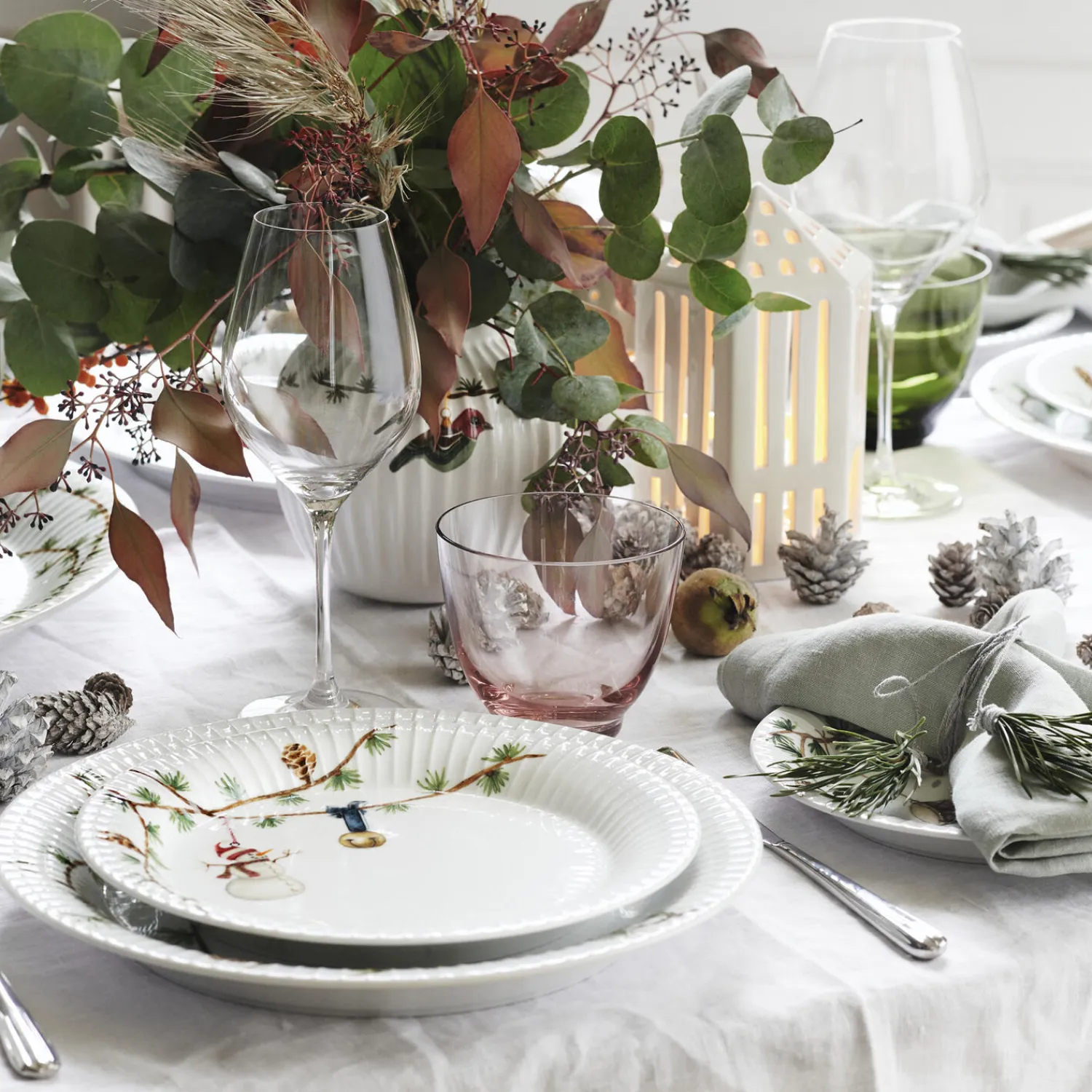 Outlet Kähler Hammershøi Christmas tallerken Ø 19 cm