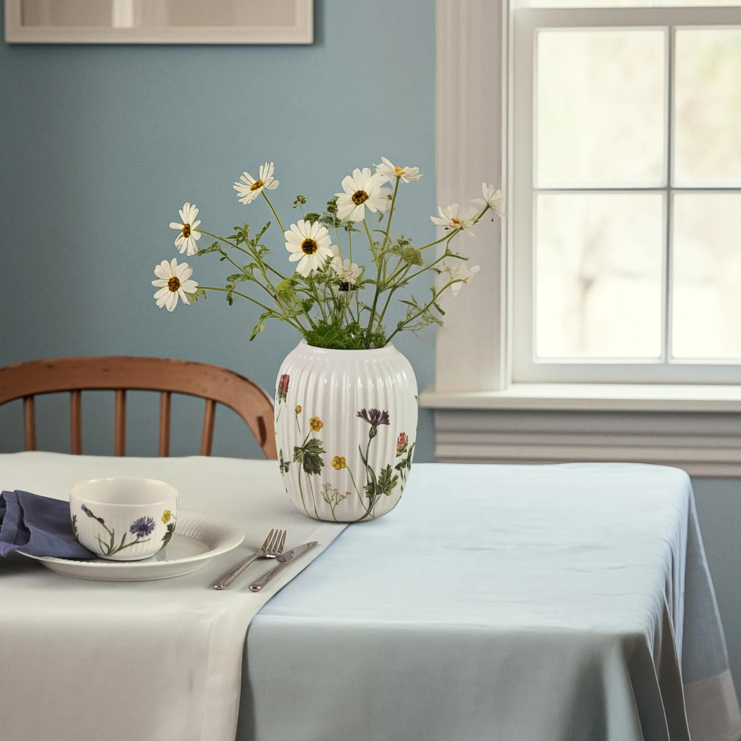 Best Kähler Hammershøi Summer Vase, wild flowers