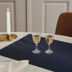 Clearance Georg Jensen Damask HERRINGBONE dækkeserviet, dark blue