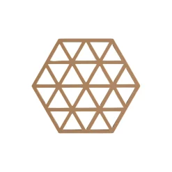 Discount Zone Denmark Hexagon bordskåner, terracotta