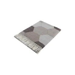 Hot Geismars Væverier Hexagon plaid, beige