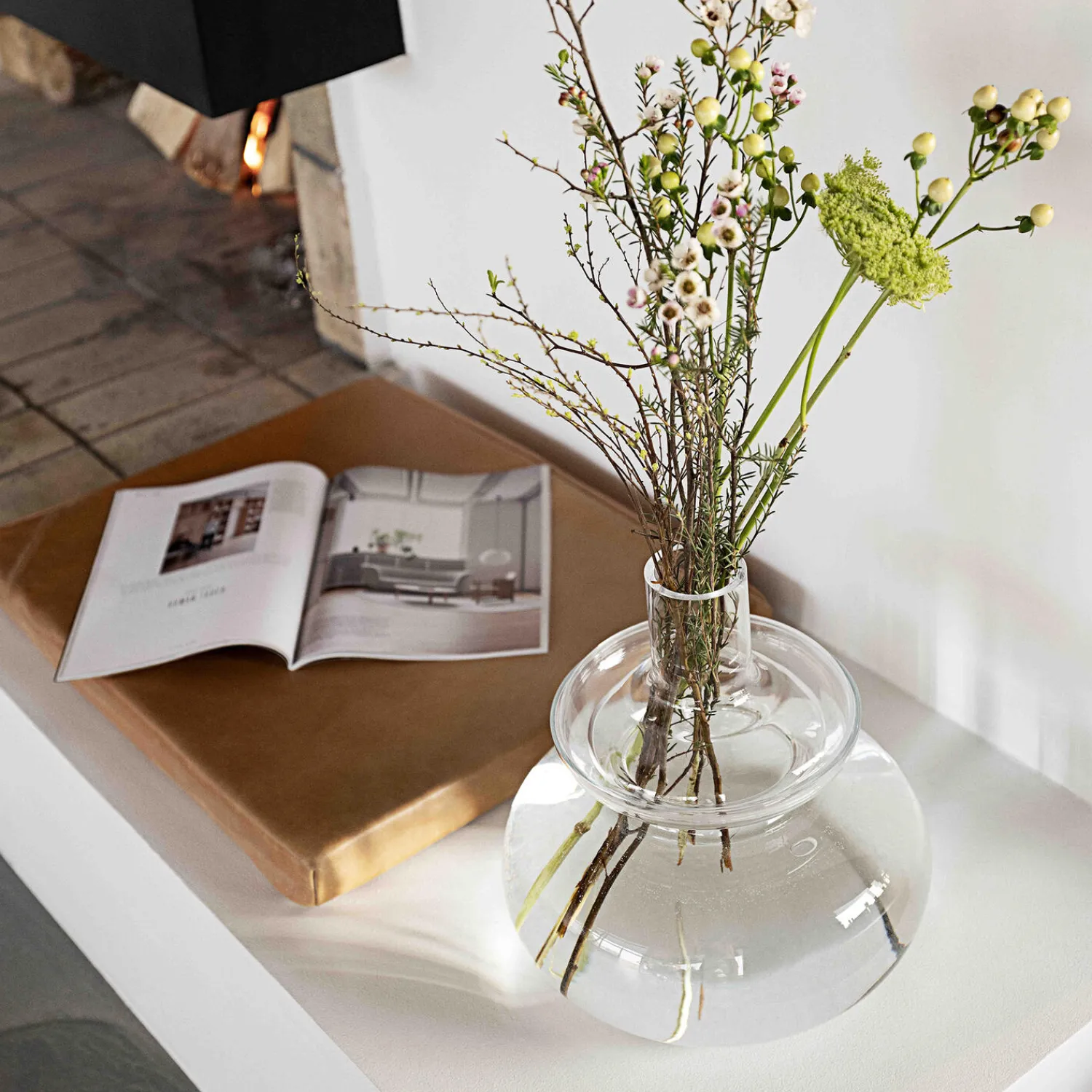 Zone Denmark Vaser<Inu vase, pure clear