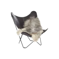 Clearance NATURES Collection Islandsk lammeskind, natural grey