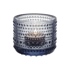 Best Iittala Kastehelmi fyrfadsstage, genbrugsglas