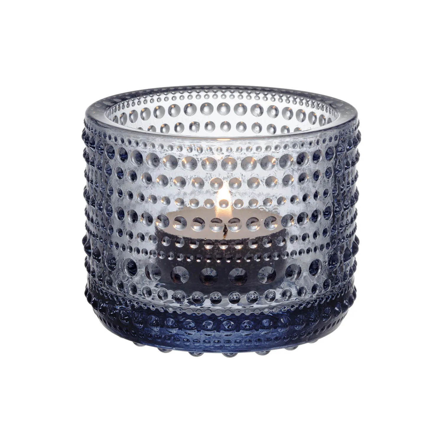 Best Iittala Kastehelmi fyrfadsstage, genbrugsglas
