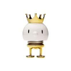 Hoptimist Figurer & Glaskunst<King, white