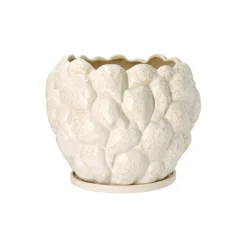 Sale Villa Collection Klast vase/skjuler, offwhite