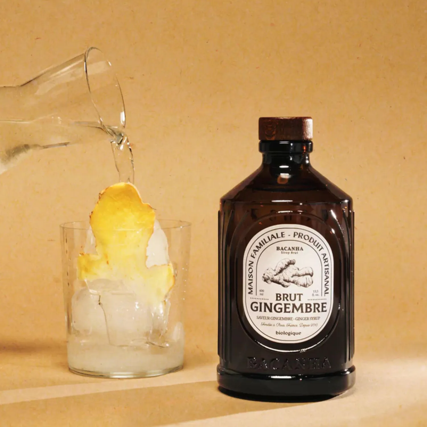 Bacanha Delikatesser<Økologisk sirup - Ingefær