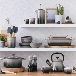 Le Creuset Kaffe- & Teudstyr|Køkkenmaskiner<Kone Kedel, flint
