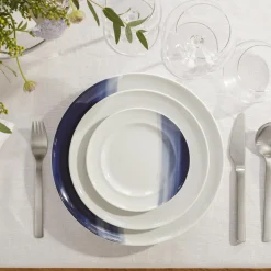 Discount Georg Jensen KOPPEL frokosttallerken 22 cm, blå nuancer