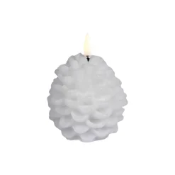 Uyuni Lighting Lys & Duftlys<LED candle pine cone, nordic white